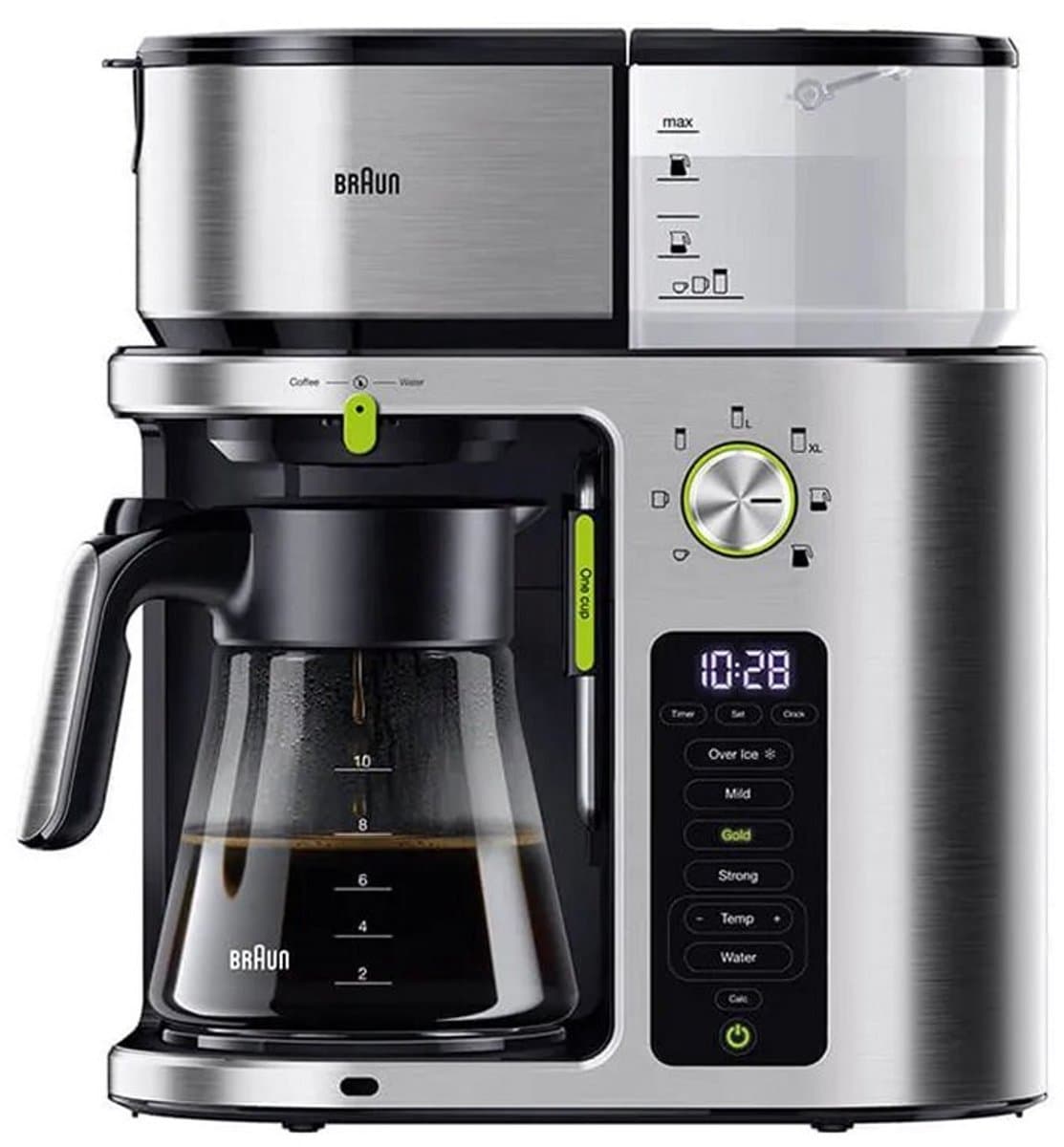 Braun KF9170SI MultiServe - Koffiezetapparaat - Zilver — afbeelding 1