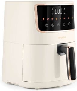 Hyundai Electronics - Digitale airfryer met Kleurendisplay - 4.2 Liter - Wit Rosegoud — thumbnail 1