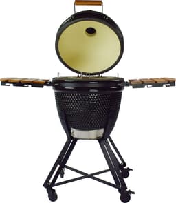 BLISS kamado 21 BBQ - houtskool barbecue - inclusief levenslange garantie, kooksysteem & meer accessoires. — thumbnail 3