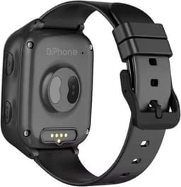 DrPhone ZONE5 – 4G Smartwatch Met Mobiele App Voor Kinderen – GPS Locatie Traceren – Mobiele App – Waterdicht – Hartslagtracking – Slaapmonitoring – Belfunctie - Zwart — thumbnail 3