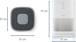 DOMO DO264AP Luchtreiniger - HEPA filter - Wit — thumbnail 5