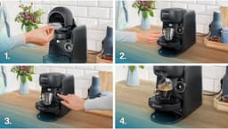 Multidrink koffiemachine - BOSCH - TASSIMO - T16 Finesse zwart - 1400 W — thumbnail 5