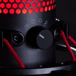 HyperX QuadCast - Streaming Microfoon - PS4/Windows/MAC - Rood — thumbnail 1