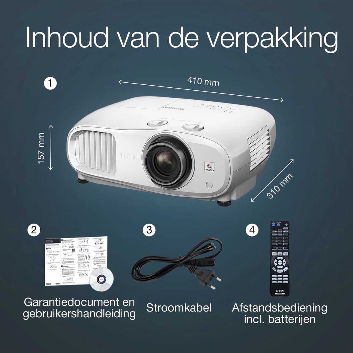 Epson EH-TW7100 beamer — afbeelding 1