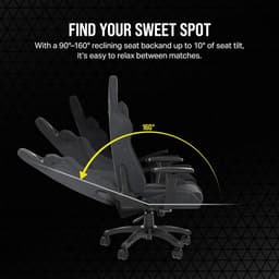 Corsair TC100 Relaxed Grijs/Zwart — thumbnail 2