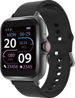 Denver Smartwatch Dames & Heren - Android & iOS - Volledige Belfunctie - Sporthorloge - Hartslagmeter - Stappenteller - Slaapmonitor - Social Media Activiteit - SWC156 - Zwart — thumbnail 5