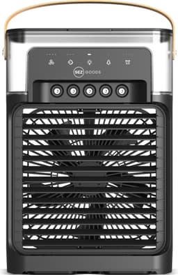 SEZGoods Mini Draagbare Air Conditioner - Verkoeld, Bevochtigd en Zuivert - 1200ML - Met Afstandsbediening - Met Aroma Diffuser en LED verlichting — thumbnail 4