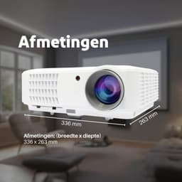 Salora BEAMER5825 - Beamer - Projector - Mini beamer - LED - HDMI - USB - TV tuner — thumbnail 5