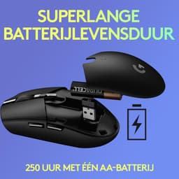 Logitech G305 HERO LIGHTSPEED - Draadloze Gaming Muis - Lila — thumbnail 5