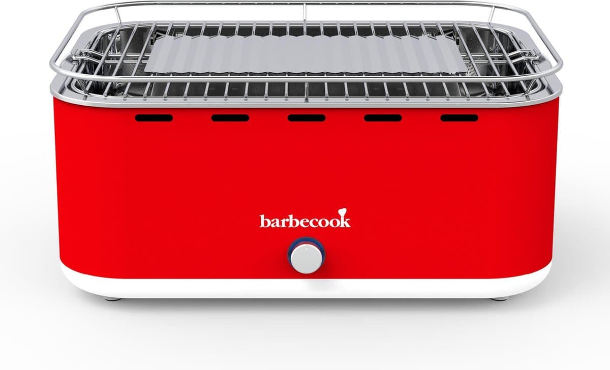Barbecook Carlo - Tafel BBQ - Houtskool BBQ barbecue - Incl. Draagtas - Chili Pepper - 44 x 33 x 21cm — afbeelding 1