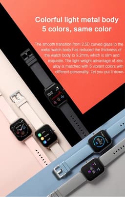 DrPhone GTE3 Smart - Metalen Smartwatch Met belfunctie - GPS (smartphone) - Auto Sport - Notificaties - Mail lezen - Geschikt Voor iOS/Android - - Mist Gray — thumbnail 5