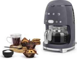 SMEG DCF02GREU - Filterkoffiemachine - Leigrijs - Warmhoudfunctie — thumbnail 4