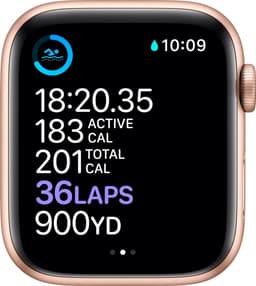 Apple Watch Series 6 - Smartwatch dames - 44 mm - Roségoud — thumbnail 5