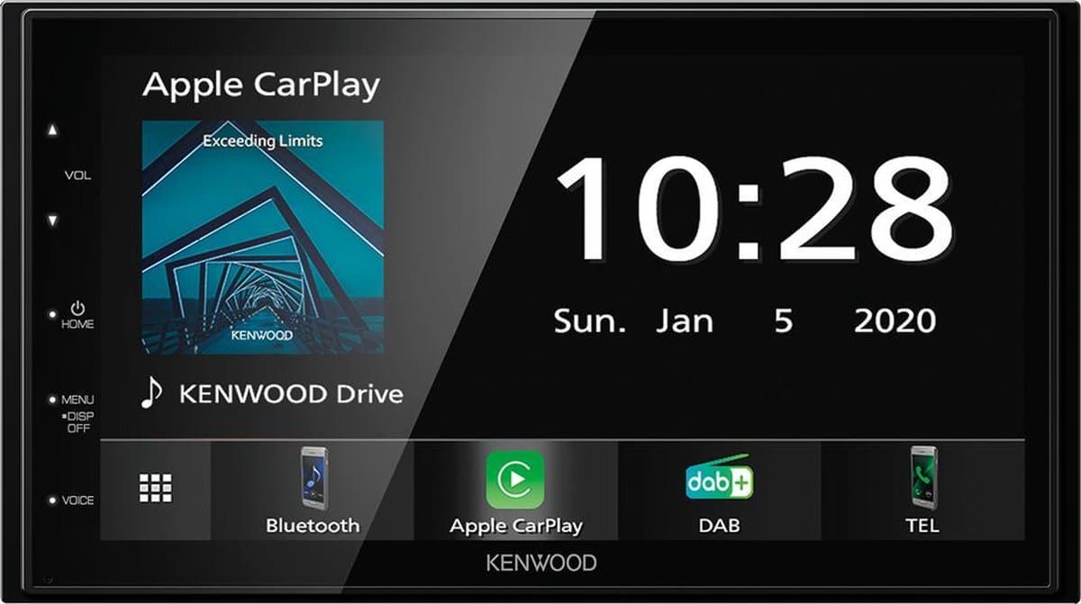 Kenwood DMX5020DABS - 2DIN autoradio- DAB+ - Apple CarPlay - Android Auto — afbeelding 1