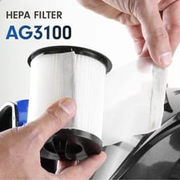 AG3000/3100 Filter - 2 Stuks - HEPA - Stofzuiger Filterset - Traditionele Stofzuigers — thumbnail 2