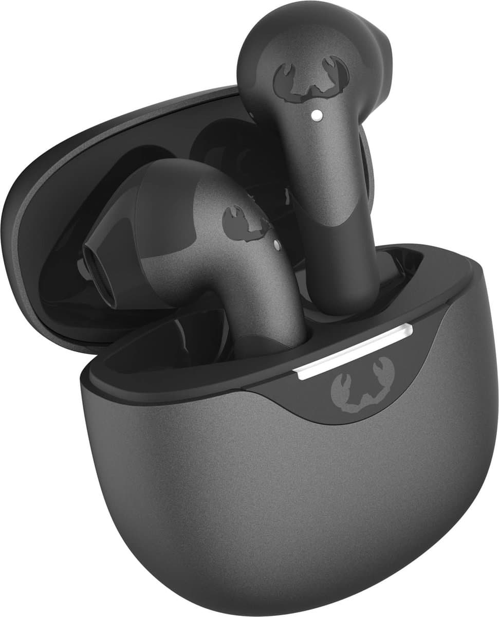 Fresh 'n Rebel Twins Blaze - Draadloze Oortjes – Bluetooth Oordopjes met ENC microfoon – IPX4 Waterdicht - 32 uur Speeltijd - Storm Grey — afbeelding 1
