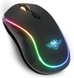 Spirit of Gamer Draadloze Muis – Muis – Gaming Muis – 4200 DPI – RGB – Batterij Voor 50 Uur – Zwart — thumbnail 5