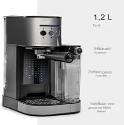 Koffiezetapparaat - Theevoorzieningen - Coffee Apparaat - Zilver — thumbnail 2