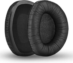 Somstyle Oorkussens Met Hoofdband Geschikt Voor Sennheiser HDR165 HDR175 HDR185 HDR195 / RS165 RS175 RS185 RS195 Koptelefoon - Zacht Schuim - Eiwitleer - Zwart — thumbnail 2