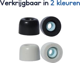 Ibley QuietSeal foam tips voor Sony WF-1000XM5/XM4/XM3 zwart - Foam Earplug - S/M/L formaat - 3 paar - 3 maten — thumbnail 5