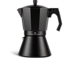 Edënbërg Black Line - Percolator - Koffiemaker 12 kops - Espresso Maker 400 ML - Zwart