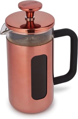 La Cafetière Pisa koffiezetapparaat van glas met roestvrij, geborsteld stalen frame — thumbnail 4