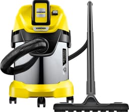 Kärcher WD 3 Premium Alleszuiger - RVS reservoir - 36V - incl. accu en lader — thumbnail 1
