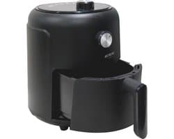 Michelino Airfryer 2,6 Liter – Heteluchtfriteuse – Oliearme Friteuse – Mini Airfryer – 1000W – Instelbare Temperatuur 80-200°C – Zwar