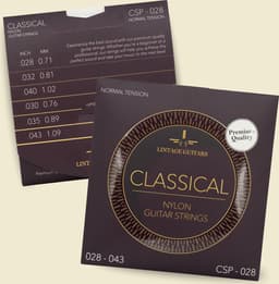 Premium Klassieke akoestische gitaar snaren - Normal Tension - CSP-028 - Gitaarsnaren - Inclusief 3 Celluloid Plectra — thumbnail 4