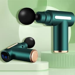Fascia Massage Gun – Draadloos Massage Pistool – Diverse Opzetstukken – Mini – Lichtgewicht - Spier Ontspanning – Professioneel Massage Apparatuur – Verlichting van Pijn en Ongemak – Gericht op Nek en Cervicale Wervelkolom — thumbnail 2
