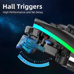 PlayCool Dual shock 4 Controller V2 met Programmeerbare functie & RGB LED - Geschikt voor PS4 - Draadloos — thumbnail 5
