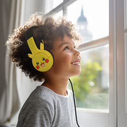 Pokémon - Pikachu - kinderkoptelefoon met volumebegrenzing - verstelbaar - comfortabel — thumbnail 4