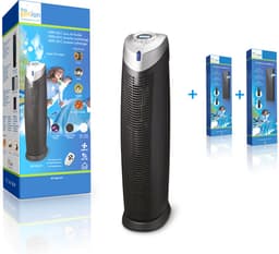 Progenion PR-940UV - Ventilatie Luchtreiniger met UV-C Technologie - HEPA H13 Filter - Actief Koolstoffilter - Ionisator - 7 Reinigingstechnieken - Stille Werking - 5 Snelheden - Modern Design — thumbnail 1