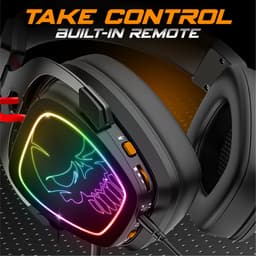 Spirit of Gamer Headset – Gaming – Gaming Headset – RGB – Comfortabel Ontwerp – Draadloos – Bluetooth – Zwart — thumbnail 4