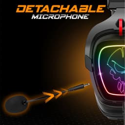 Spirit of Gamer Headset – Gaming – Gaming Headset – RGB – Comfortabel Ontwerp – Draadloos – Bluetooth – Zwart — thumbnail 3