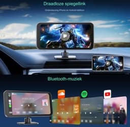Dual dashcam - Dashcam voor en achter - Auto camera dashcam - Dashcam auto - Dual dashcam voor auto - Zwart — thumbnail 4