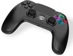 Freaks and Geeks Draadloze Controller - Touchpad - Verlichting - Vibratie - Zwart - PS4/PC — thumbnail 4