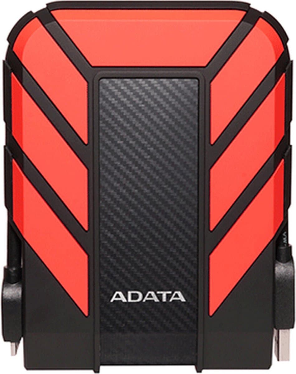 ADATA DashDrive Durable HD710 Professional - Externe harde schijf - 1 TB Rood — afbeelding 1