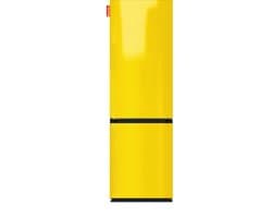 NUNKI LARGECOMBINF-FYEL Combi Bottom Koelkast, D, 182+71l, Lucid Yellow Gloss Front
