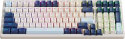 Fuegobird K3MAX Mechanisch Gaming Toetsenbord - 100keys - Gasket Mod - Rode Switch - QWERTY - Mechanical RGB Backlight Keyboard - Blueberry — thumbnail 5