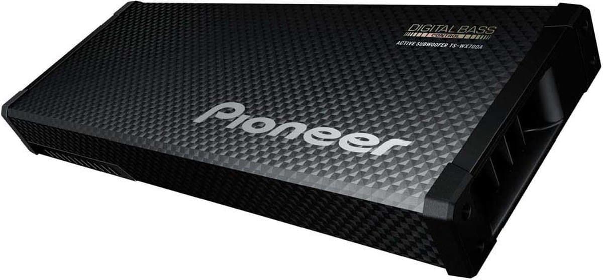 Pioneer TS-WX70DA – Actieve compacte subwoofer – Digitale Class-D versterker – Instelbare bass-control – Compact inbouwmodel — afbeelding 1