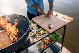 Höfats - Fire Kitchen Schalenset 5-Delig - Roestvast Staal - Zilver — thumbnail 4