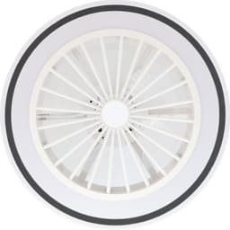 EGLO Almeria Plafondventilator met lamp - Ø 48 cm - 3 snelheden - Instelbaar wit licht - Dimbaar - AC longer life - Wit/Zwart — thumbnail 3
