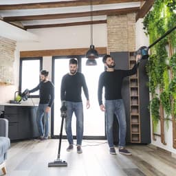 StayPowered Steelstofzuiger - De Ultieme 2-in-1 Stofzuiger voor Efficiënt en Krachtig Schoonmaken! - Krachtige Motor - Lichtgewicht - 4.5m Lange Snoer - Instelbare Standen - Inclusief Accessoires - Grijs - Levering Sneller dan Aangegeven! — thumbnail 4