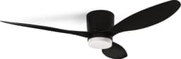 Plafondventilator met Verlichting - ø 132 cm - Zwart - Extra Stil: <30 dB - Dimfunctie - Plafondlamp met Ventilator — thumbnail 2