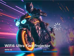 Projector - Draagbaar - Mini - 4K- Smart Projector - Bluetooth — thumbnail 4