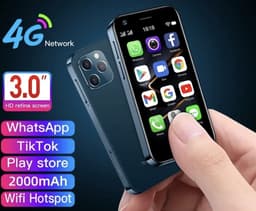 mini smartphone- mobiele telefoon- superkleine -klein -4G -Snelste -mini- gsm -android 10 — thumbnail 5
