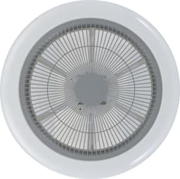 EGLO Kostrena Plafondventilator met lamp - Ø 45,5 cm - 3 snelheden - Instelbaar wit licht - Dimbaar - AC longer life - Wit/Grijs - Sterren - Glinsterend — thumbnail 3