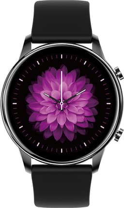 Kiraal Fit 4 - Smartwatch dames - Smartwatch Heren - Stappenteller - Full Screen - Fitness Tracker - Activity Tracker - Smartwatch Android & IOS - Zwart — thumbnail 3