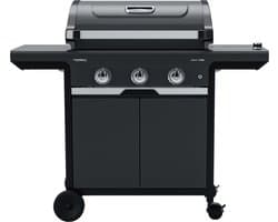 Campingaz Select 3 EXS – 3-pits BBQ - gasbarbecue met zijbrander - zwart